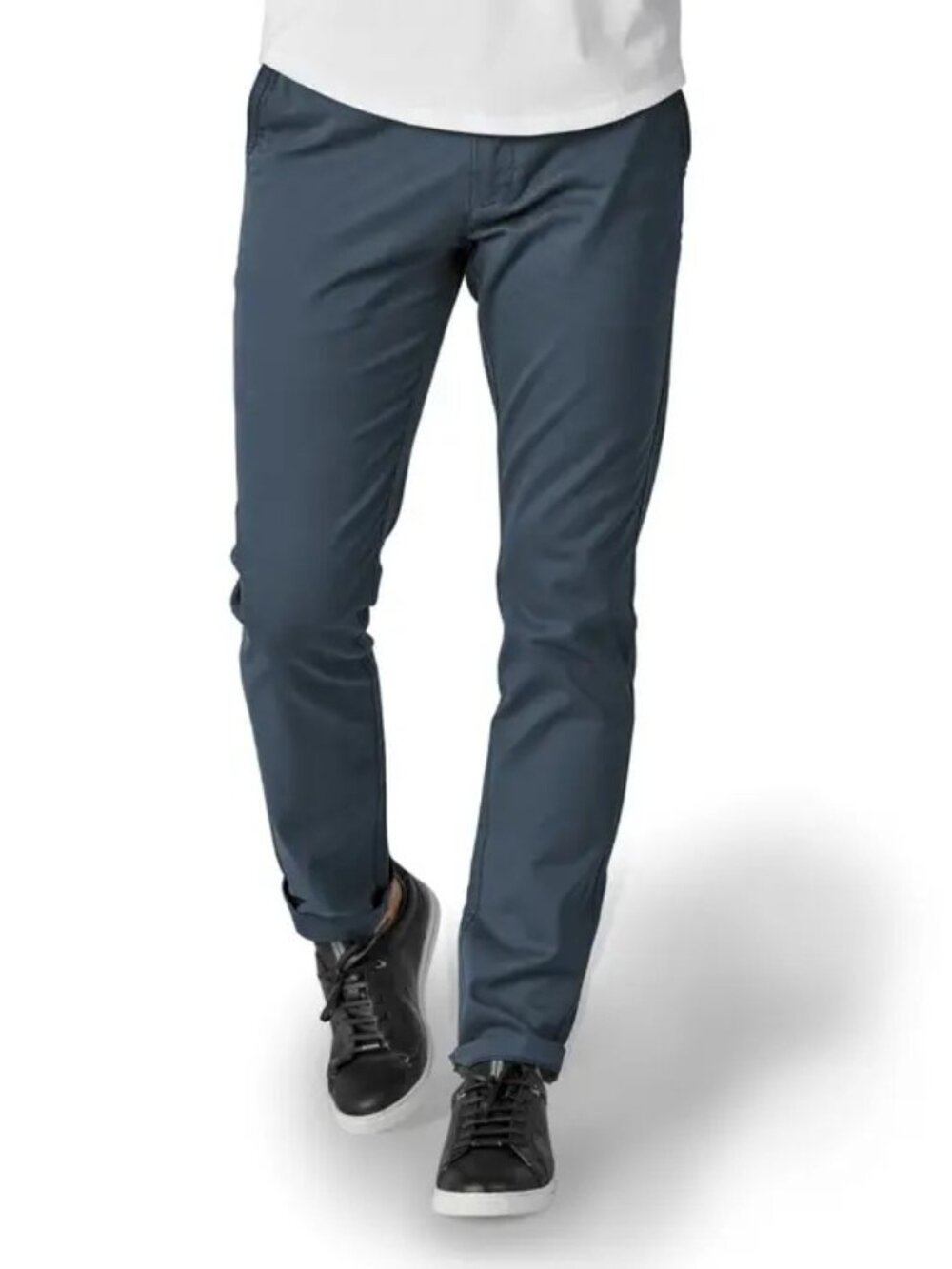 Perk Dark Blue Slim Fit Chinos/6354